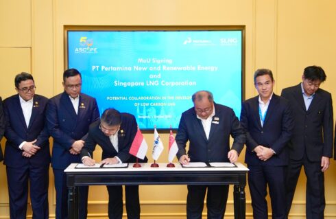 Pertamina NRE – Singapore LNG Kerja Sama Kembangkan Bio-LNG