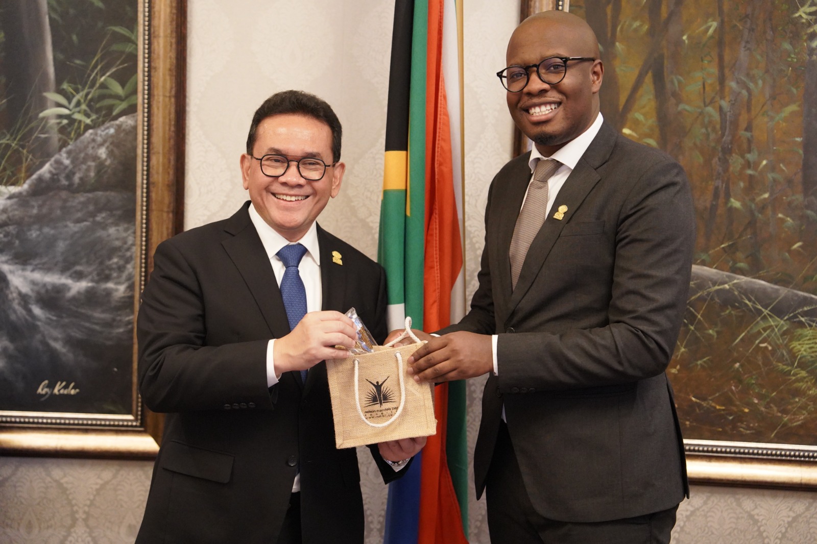 Mendag RI dan Wamendag Afrika Selatan Bahas Langkah Konkret Penguatan Kerja Sama Perdagangan