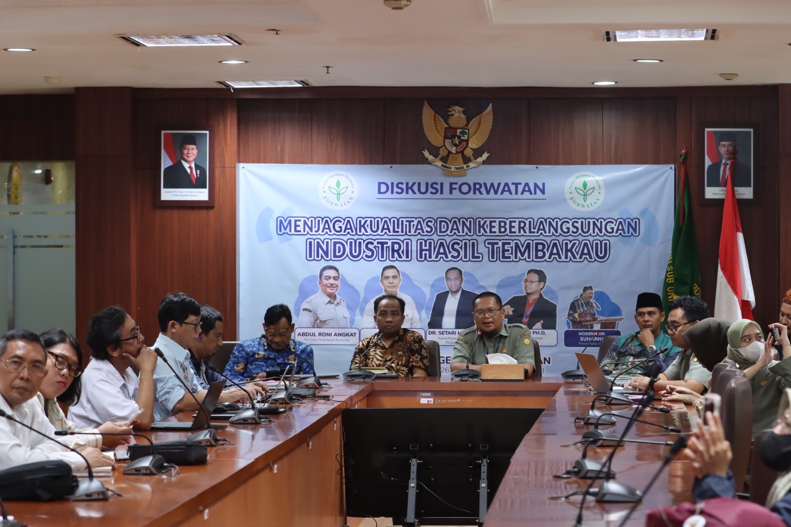 Ancaman Regulasi, Industri Hasil Tembakau di Ujung Tanduk Diskusi tembakau forum wartawan pertanian
