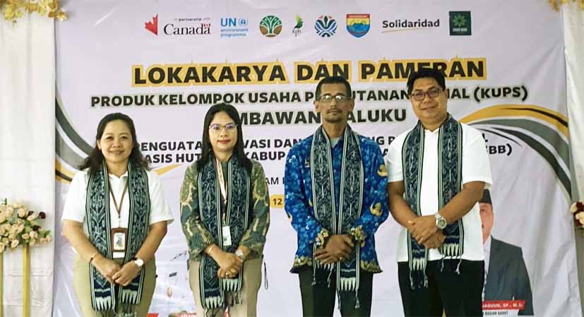 Ekspor Perdana Rempah SBB Tandai Sukses Inkubasi Rimbawan Maluku