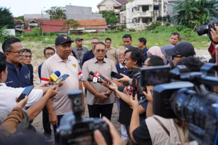 Tindak Lanjuti Arahan Presiden, Menteri Maruar Cek Rencana Lokasi Rusun di Senen