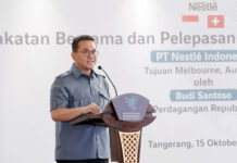Mendag Lepas Ekspor Produk Kopi Olahan Nestle ke Australia