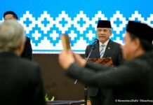 Lantik Lima Pejabat Eselon I Kemenkeu, Ini Pesan Menkeu Suahasil